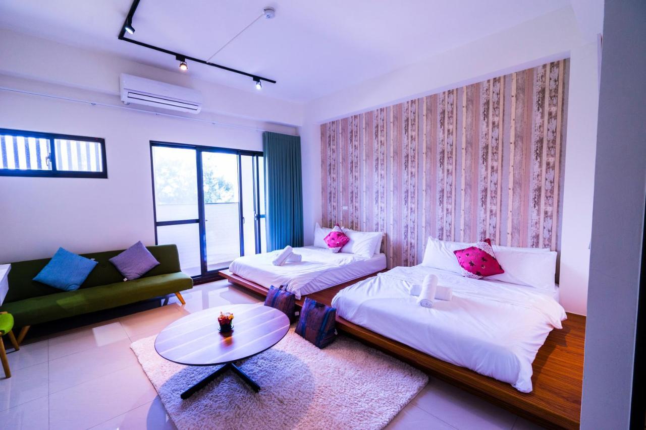 黑琵軼棧湖濱旅宿 K&B Happy Hostel Tainan Buitenkant foto